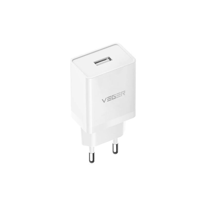 Batok Charger Veger R1 2.4A 12W Fast Charging Original Resmi - Gambar 2