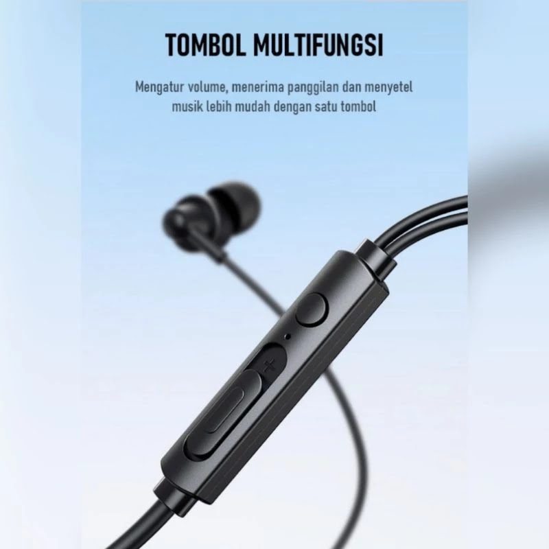 Headset ROBOT REC240S Type C Oblique in Ear Earphone Colokan Tipe C - Gambar 2