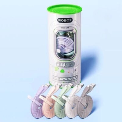 KABEL DATA ROBOT RAM100S MICRO usb 2.4A fast charging