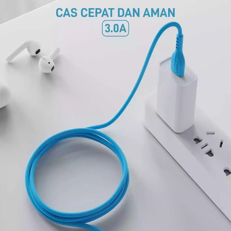 Kabel Data Veger V-107 Micro USB QC3.0 Fast Charging Original