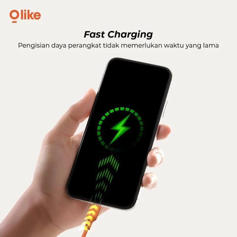 Olike Kabel Data Type C Fast Charging 2,4A