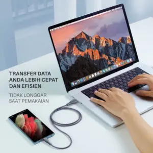 Kabel Data Veger V-160 MICRO USB fast charger QC 3.0A 100cm ORIGINAL
