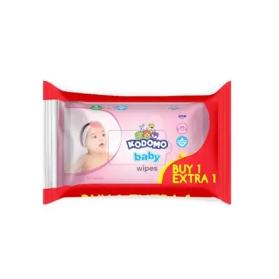 Kodomo Baby Wipes Rice Milk Pink 50 Sheets Buy 1 Extra 1